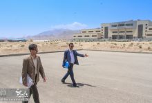 بازدید معاون محترم عمرانی امور آموزش عالی سازمان برنامه و بودجه کشور جناب آقای مهندس شفیعی  از دانشگاه صنعتی شاهرود 